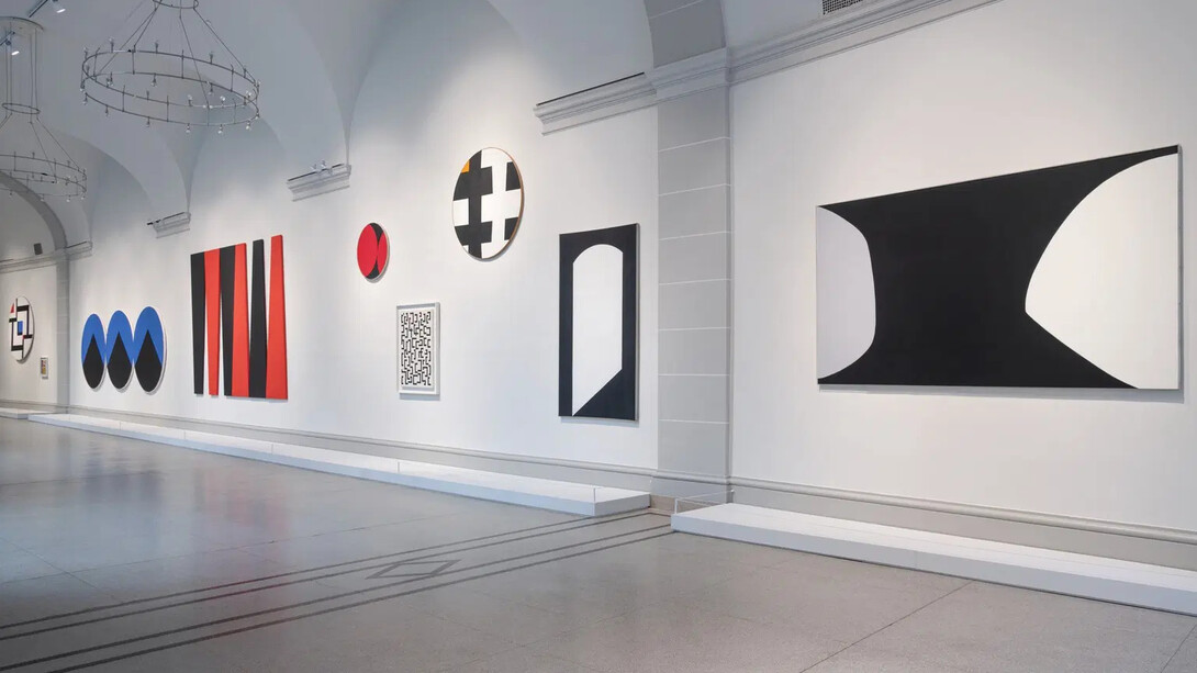 Various artists, Brooklyn abstraction. Four artists, four walls, exhibition view. Courtesy of Brooklyn Museum