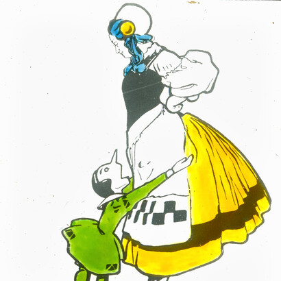 Ilustración de "Pinnochio" de Attilio Mussino, 1930