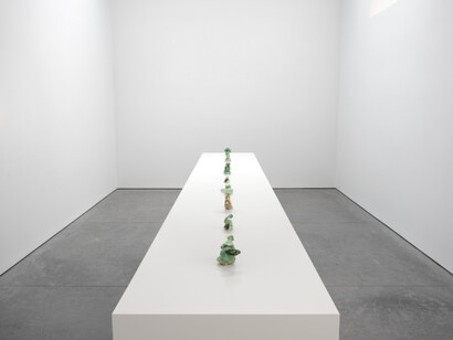 Thaddeus Mosley, Glass, exhibition view. Courtesy of Karma Gallery
