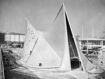 Allestimento dell'Esposizione Universale di Bruxelles, Padiglione Philips, 1958