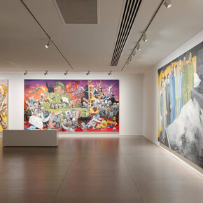 Various artists, The hooligans, exhibition view. Courtesy of White Rabbit Gallery