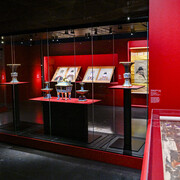 Dragons, vue d'exposition. Avec l'aimable autorisation du Musée du Quai Branly