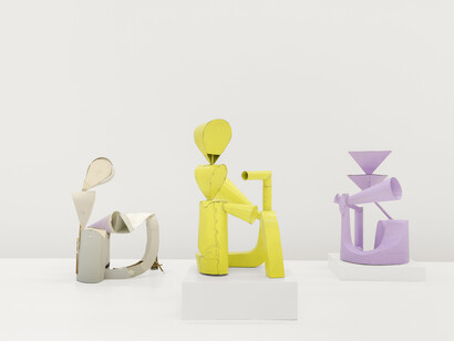 Thomas Kiesewetter, Beside appearances, among ghosts, exhibition view. Courtesy of Sorry We're Closed. Photo by HV Studio