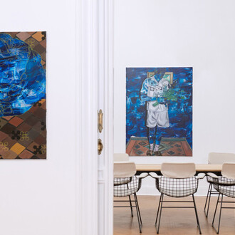 OBastardo, Rhythm and soul, ausstellungsansicht. Mit freundlicher genehmigung der Galerie Kornfeld