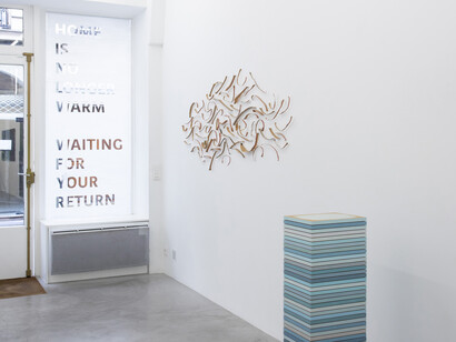 Marco Godinho, The reminder of the winds, exhibition view. Courtesy of Alberta Pane gallery 
