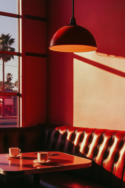 Yigal Ozeri, Coffee at dusk, 2025. Courtesy of Ethan Cohen Gallery