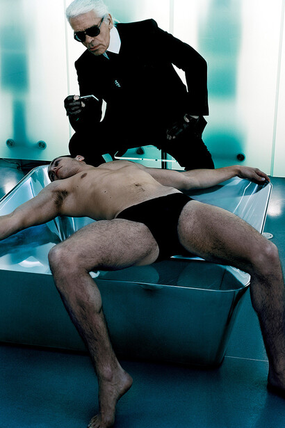 Steven Klein, Karl Lagerfeld's studio (detail), 2008. Courtesy of Staley-Wise Gallery