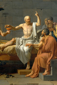 David, Jacques-Louis, A morte de Sócrates é uma pintura feita pelo pintor francês em 1787