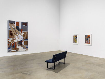Mavis Pusey, Mobile images, exhibition view. Courtesy of ICA Philadelphia