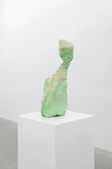 Converging trajectories: Ettore Spalletti meets Gino De Dominicis and Franz West, exhibition view. Courtesy of Vistamare