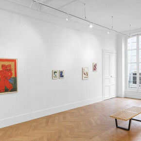 Alékos Fassianós, exhibition view. Courtesy of Galerie Derouillon