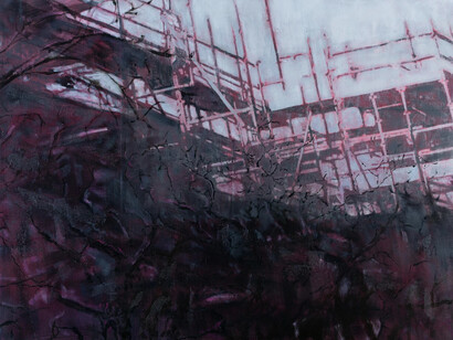 Beatrice O'Connell, Unstable structures (detail), 2025. Courtesy of Taylor Galleries