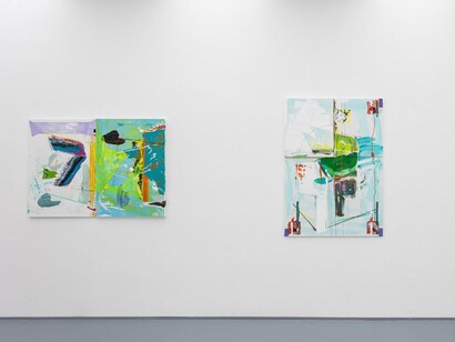 Péter Szarka, Emergence, exhibition view. Courtesy of acb Gallery