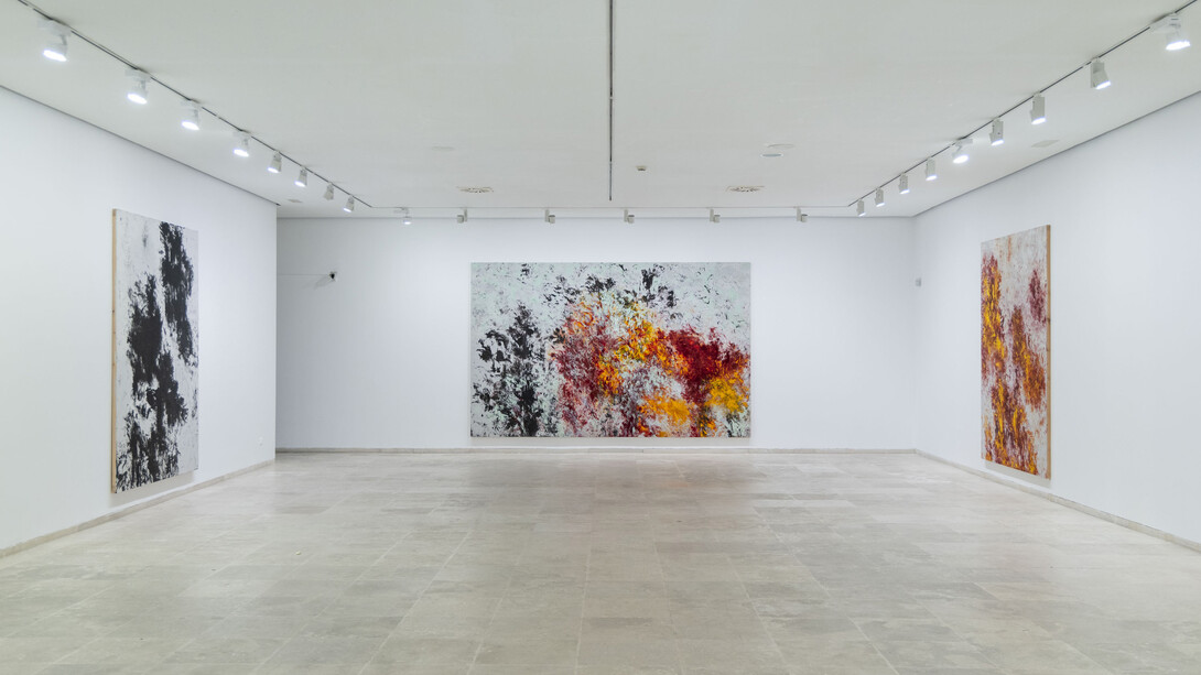 Carlos León, Suite Dánae, exhibition view. Courtesy of Museo Patio Herreriano