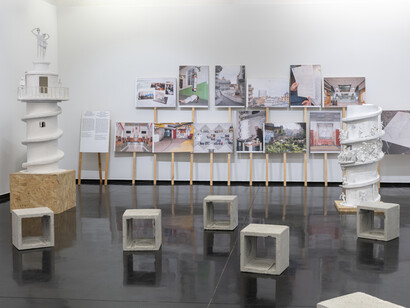 Inhabiting the ruins of the present, exhibition view. Courtesy of MACRO 
