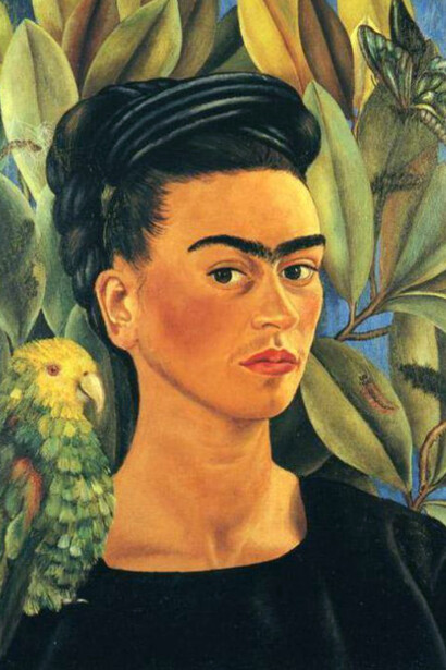 Frida Kahlo, Autorretrato con Bonito, 1941