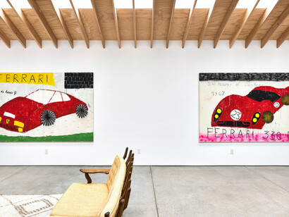 Gabrielle Graessle, True romance, exhibition view. Courtesy of Simchowitz Gallery
