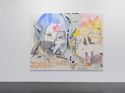 Hans-Jörg Mayer, Post society, ausstellungsansicht. Mit freundlicher genehmigung der Galerie Nagel Draxler