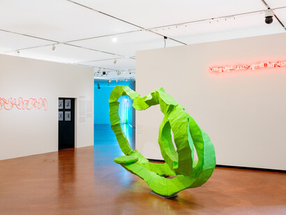 Various artists, Die linie, exhibition view. Courtesy of Heidi Horten Collection 