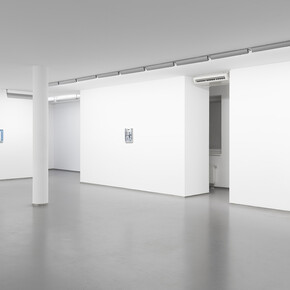 René Luckhardt, Nachtzug nach florenz, exhibition view. Courtesy of Galerie Bernd Kugler