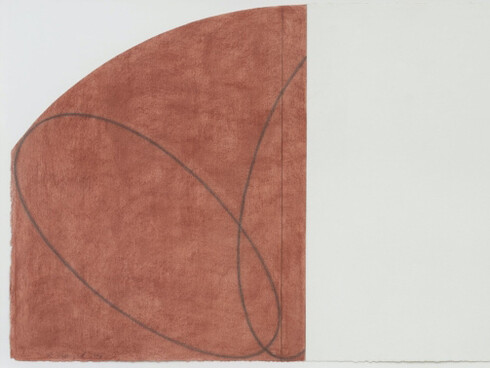 Robert Mangold, In focus. Courtesy of De Brock Gallery