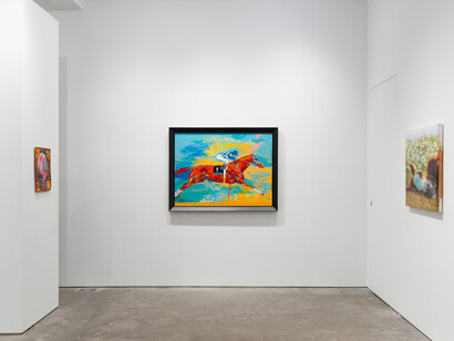 Various artists, Unstable conditions. Group exhibition, exhibition view. Courtesy of Harper’s Chelsea 534