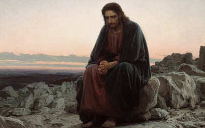 Ivan Kramskoi, "Cristo nel deserto", 1871, Tretyakov Gallery, Mosca, Russia
