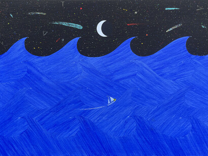 Aitor Lajarin-Encina, Journey (detail), 2025. Courtesy of Pentimenti Gallery