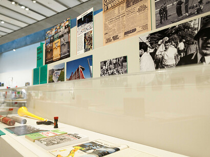 Stadi. Architecture of a myth, exhibition view. Courtesy of Maxxi 