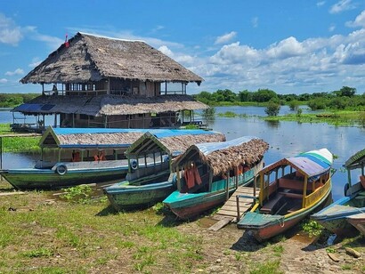 Rio Ucayali, Pucallpa, città del Perù centro-orientale