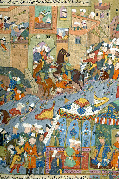 Timur in the Battle of Balkh
