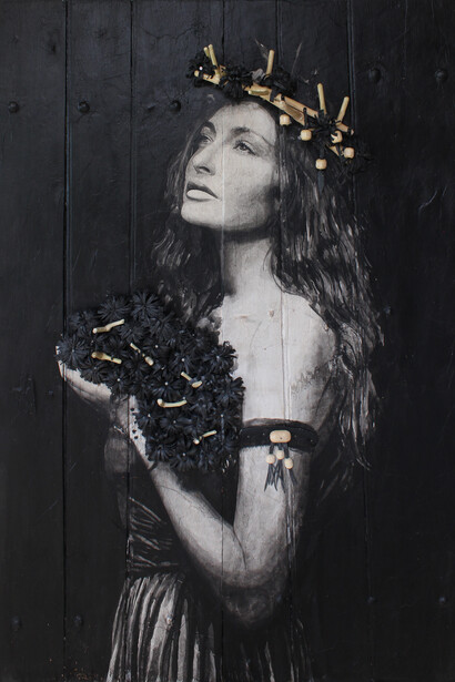 Yseult Digan, Empress. Avec l'aimable autorisation de la galerie Danysz