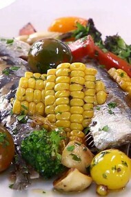 Sardinas en papillote