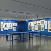 George Condo, vue de l'exposition. Avec l'aimable autorisation du Musée d'Art moderne de la Ville de Paris