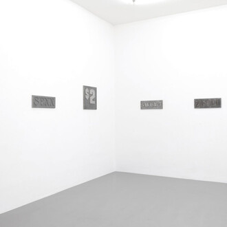 Hans-Jörg Mayer, Munich sentimental, exhibition view. Courtesy of Galerie Christine Mayer
