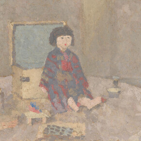 Gwen John, The japanese doll (detail). Courtesy of National Museum Cardiff 