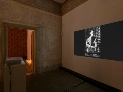 Ralf Hütter, Kraftwerk. The man machine, vista della mostra. Per gentile concessione di Indipendenza Gallery
