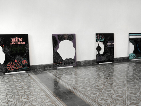 Veduta paintings, photo by Mokhtar Azizi