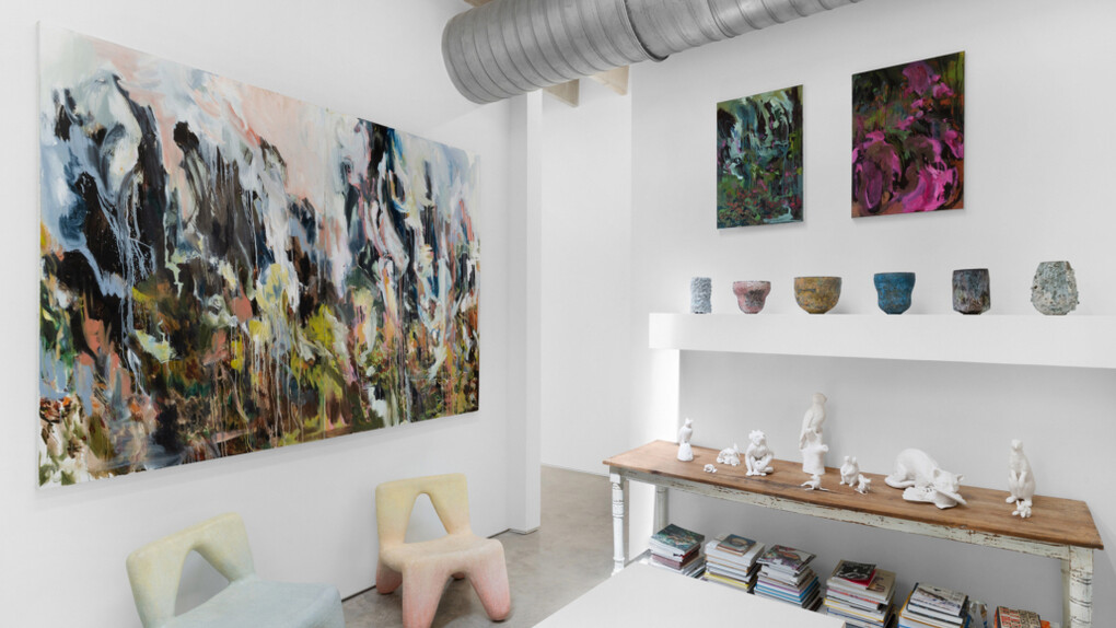 Heather Rubinstein, In search of bel espri, exhibition view. Courtesy of Mindy Solomon Gallery