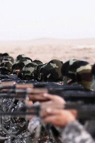 Militantes de Dáesh, designada como una organización terrorista por la Organización de las Naciones Unidas