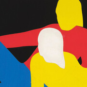 Franz Gertsch, Paar (A) I (detail), 1968. Mit freundlicher genehmigung des Museums Franz Gertsch