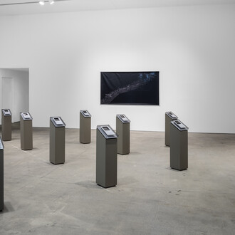 J. Yolande Daniels, To a future space-time, exhibition view. Courtesy of CAAM