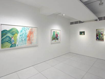 Baek Eunha, Glorious ear, exhibition view. Courtesy of Arario Gallery 