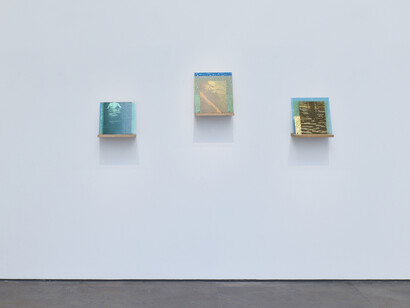 Catherine Balet, Albedo, vue de l'exposition. Avec l'aimable autorisation de la galerie Bigaignon