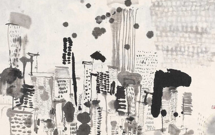 Jimin Bae, City in a drop (detail), 2025. Courtesy of Kate Oh Gallery