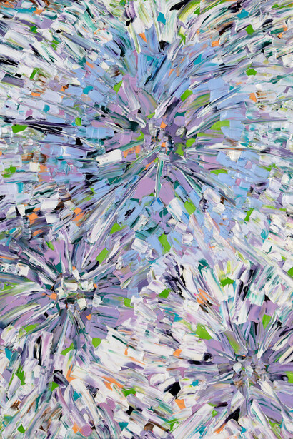 Cynthia Chapman, Party dresses (detail), 2025. Courtesy of Christopher Cutts Gallery 