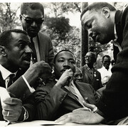 Bob Fitch, Martin L. King (Dr Martin Luther King Jr.), Birmingham, Alabama, United States of America, December 1965, Gelatin silver print, BS.2005.177499 / 106-364, The Black Star Collection, Ryerson Image Centre