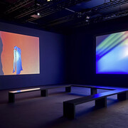 Sky Hopinka, Desmayos, vista de exhibición. Cortesía del Guggenheim Museum Bilbao