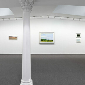 Sylvia Plimack Mangold, Tape, 1975–1986, exhibition view. Courtesy of Krakow Witkin Gallery