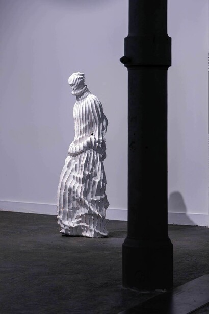 Keisuke Matsuoka, Le forme dell’umanità, vista dell’esposizione. Cortesia di Mattatoio di Testaccio